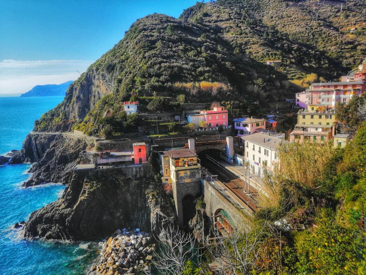 L'Oblo Daire Riomaggiore Dış mekan fotoğraf