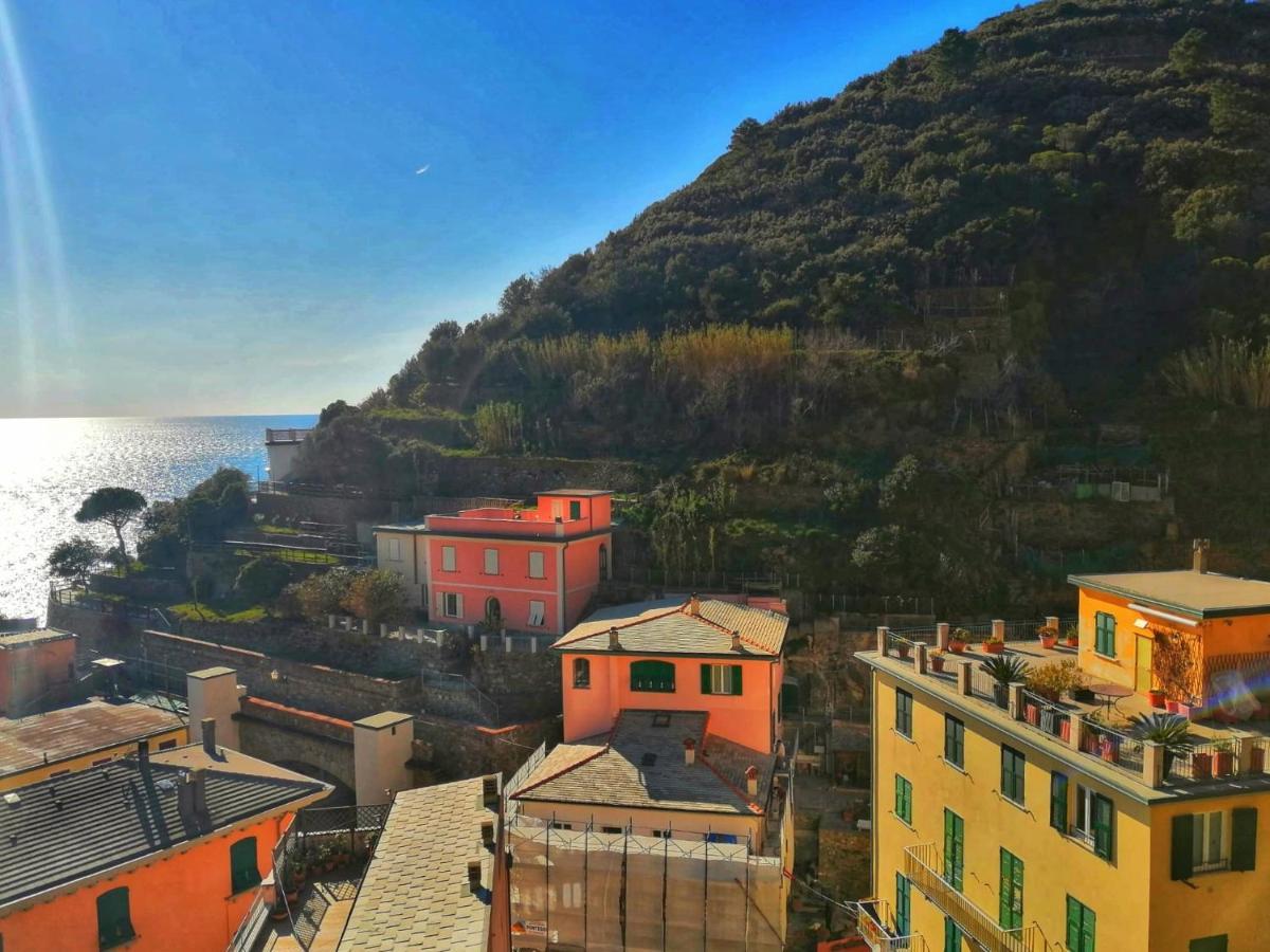 L'Oblo Daire Riomaggiore Dış mekan fotoğraf